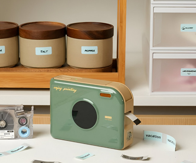 Карманный термопринтер Phomemo Ribbon Printer A30 Portable Home Label Maker